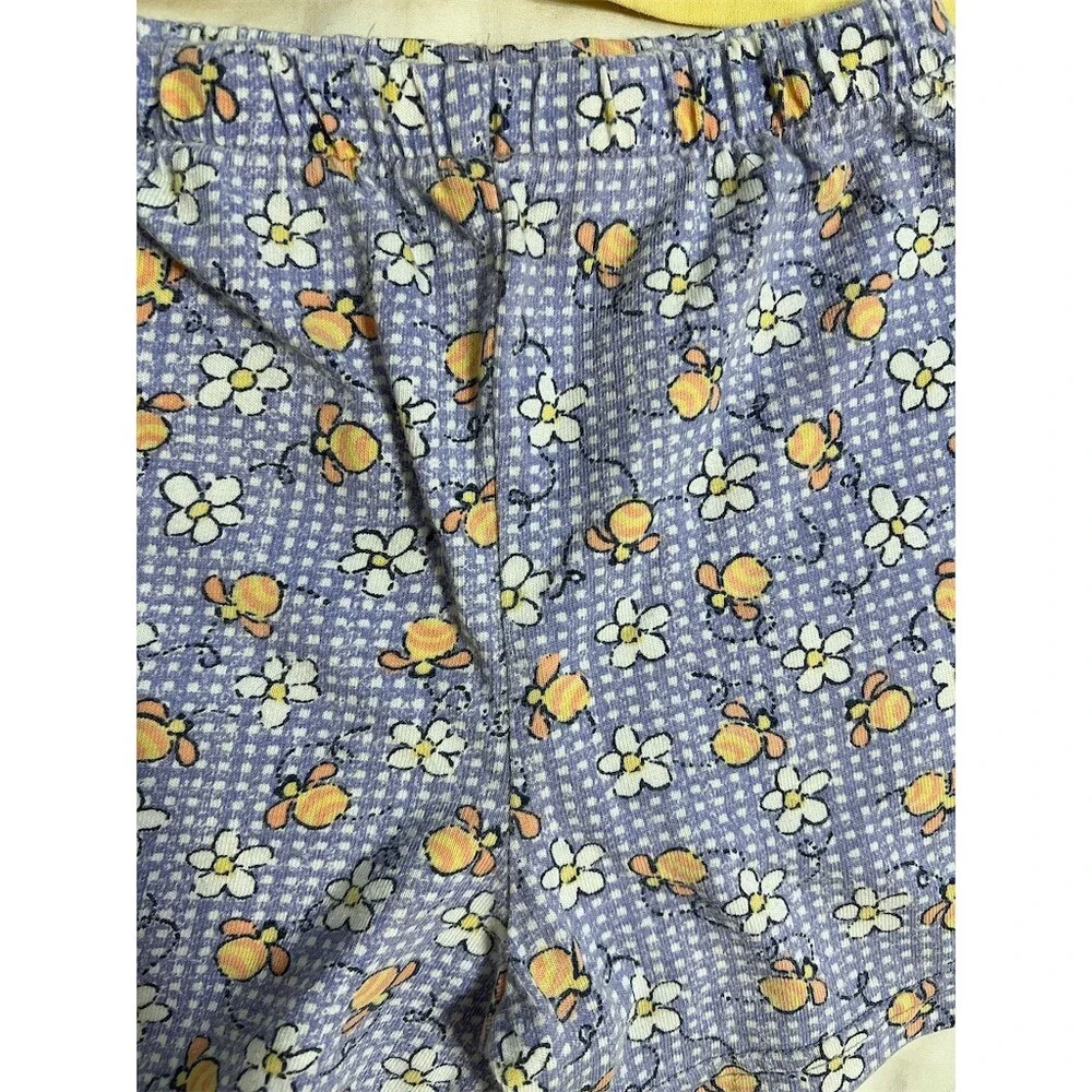OkieDokie 2-Piece Outfit Set Girls 18-24M Bee Top & Floral Shorts